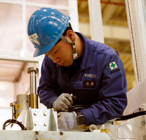 機械に電源が入り、動き出した時の達成感。