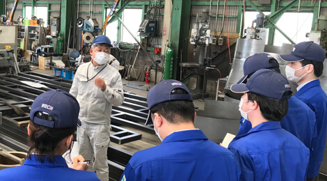 充実した新入社員教育制度